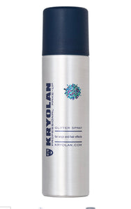 Spray de glitters multicolores