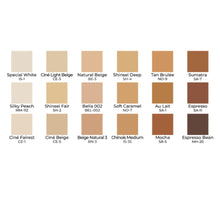 Cargar imagen en el visor de la galería, Bases en crema full HD / 18 tonalidades calidad
