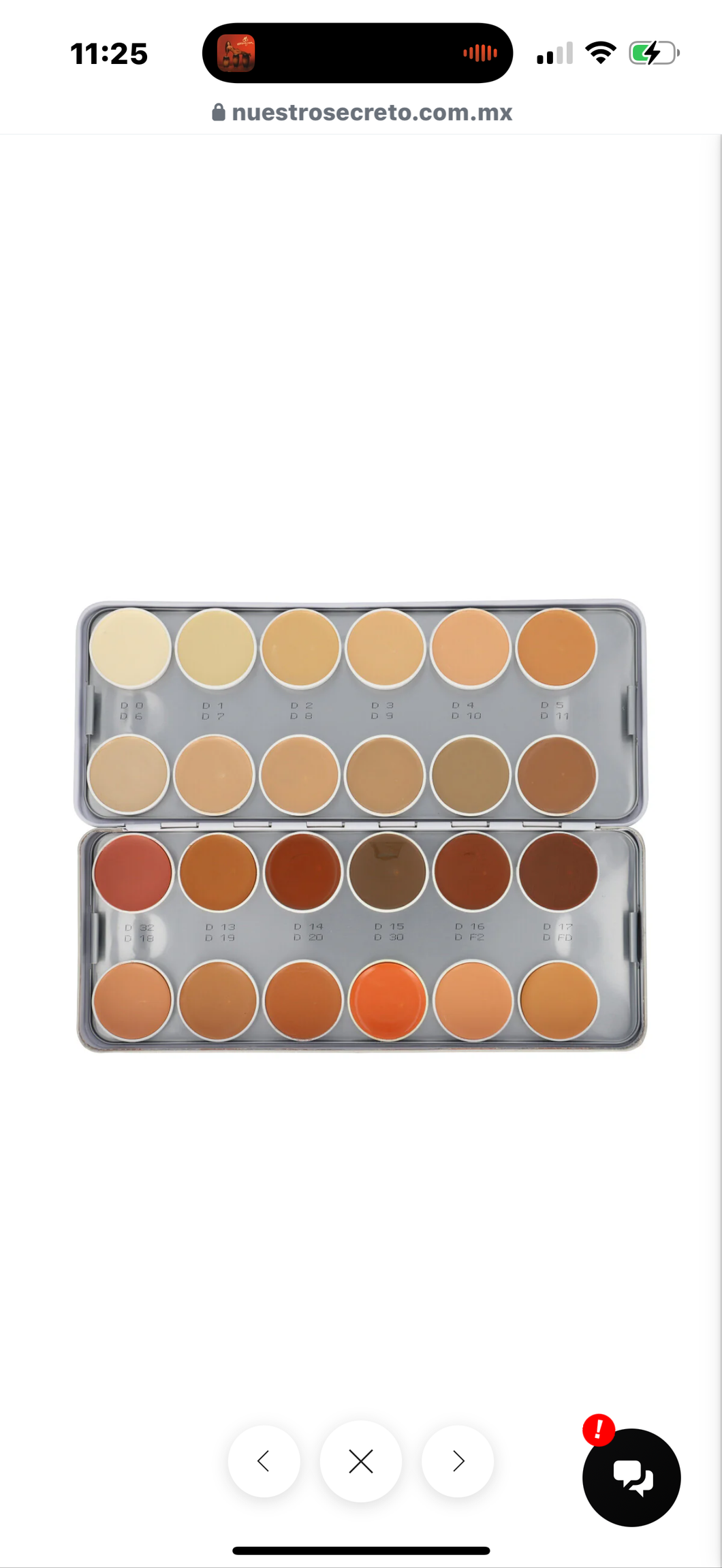 Camouflage Creme Kryolan / 24 tonos